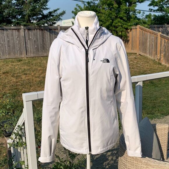 North Face fall, winter, spring jacket duo, white, Sz M, inner puffer,windbreak - Picture 2 of 16